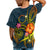 Cook Islands Polynesian T Shirt Legend of Cook Islands (Blue) - Polynesian Pride