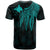 Papua New Guinea Custom T Shirt Polynesian Wings (TurQuoiSe) - Polynesian Pride