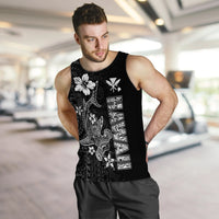 Hawaii Hammerhead Shark Hibiscus Hawaii Pattern Men Tank Top - LT2 - Polynesian Pride