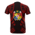Tonga T Shirt Tonga Coat of Arms Polynesian Tattoo Red Style - Polynesian Pride