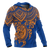 Marshall Islands Polynesian Hoodie Blue Turtle - Polynesian Pride