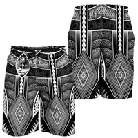 Polynesian Men Short - Guam Symbols With Poly Patterns - Polynesian Pride