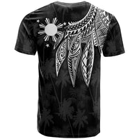 The Philippines Custom T-Shirt - Polynesian Wings White - Polynesian Pride