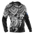 Marshall Islands Polynesian Hoodie White Turtle - Polynesian Pride
