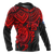 Marshall Islands Polynesian Hoodie Red Turtle - Polynesian Pride