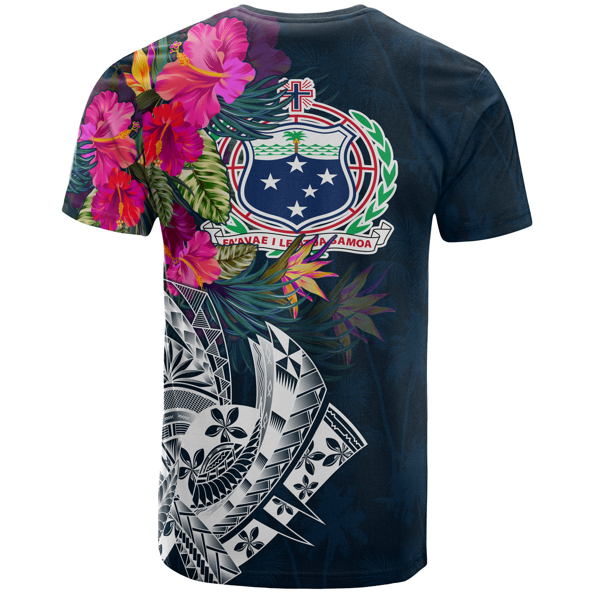 Samoa T Shirt Samoan Summer Vibes - Polynesian Pride
