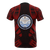 Marshall Islands T Shirt Marshall Islands Seal Polynesian Tattoo Red Style - Polynesian Pride