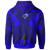 YAP Hoodie Blue Seal with Polynesian Tattoo - Polynesian Pride