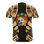 Tonga T Shirt Tonga Coat of Arms Polynesian Tattoo Gold Style - Polynesian Pride