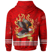 American Samoa Polynesian Hoodie Nuuuli Manulele Tausala - Polynesian Pride