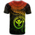 Polynesian Hawaii Kanaka Maoli T Shirt Hawaiian Waves (Reggae) - Polynesian Pride