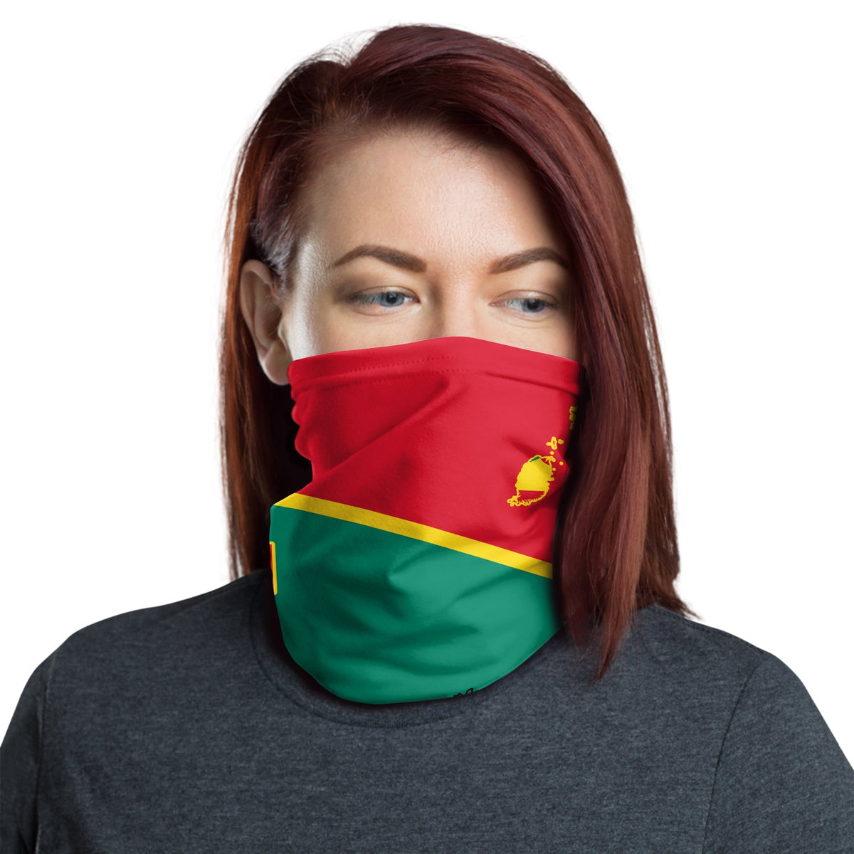 Grenada Bandana Coat of Arms and Map Impressive LT13 - Polynesian Pride