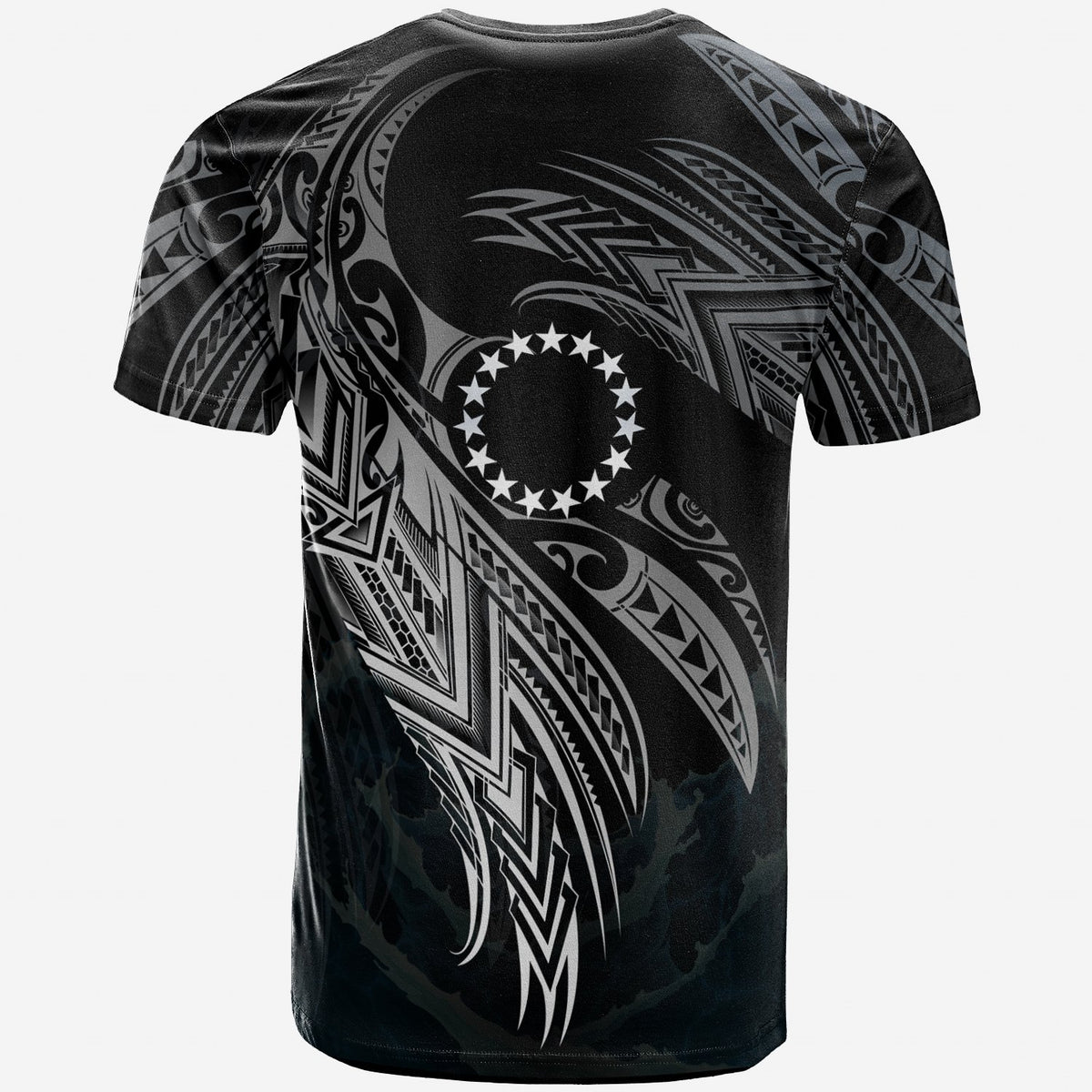 Cook Islands Polynesian T Shirt Cook Islands Legend White Version - Polynesian Pride