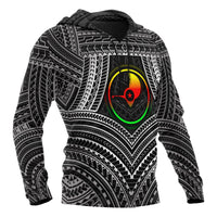 YAP Polynesian Hoodie Yap Flag Reggae Color - Polynesian Pride