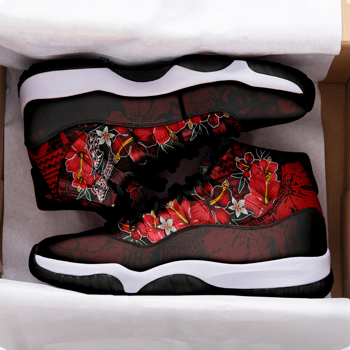 Hawaii Fish Hook Sneaker J.11 Hawaii Style No.3 LT6 - Polynesian Pride