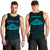 Hawaii Mauna Kea Polynesian Men's Tank Top Blue Blue - Polynesian Pride