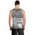 Fiji Creative Men Tank Top Love Country Version Black LT13 - Polynesian Pride
