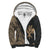Kanaka Hawaii Map Gold Polynesian Sherpa Hoodie - Circle Style AH Gold - Polynesian Pride