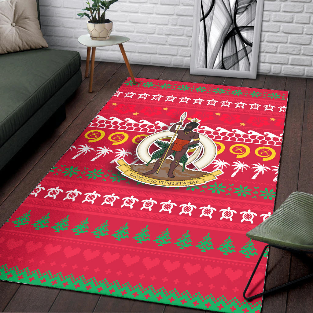 Vanuatu Christmas Area Rug - Ugly Christmas - LT12 - Polynesian Pride
