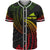 Tokelau Polynesian Custom Personalised Baseball Shirt - Reggae Tribal Wave Unisex Reggae - Polynesian Pride