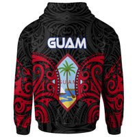 Guam Polynesian Zip up Hoodie Guam Spirit - Polynesian Pride