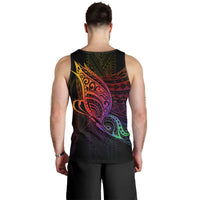 Tonga Men Tank Top - Butterfly Polynesian Style - Polynesian Pride
