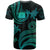 Tokelau Custom T Shirt Polynesian Turtle With Pattern - Polynesian Pride