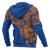 Marshall Islands Polynesian Hoodie Blue Turtle - Polynesian Pride