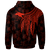 Papua New Guinea Hoodie Polynesian Wings (Red) - Polynesian Pride