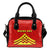 Hawaii Mauna Kea Polynesian Shoulder Handbag One Size Red - Polynesian Pride