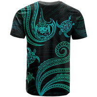 Tonga T Shirt Polynesian Turtle With Pattern - Polynesian Pride