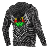 Pohnpei Polynesian Hoodie Pohnpei Flag Reggae Color - Polynesian Pride