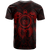 Hawaii Polynesian Custom T Shirt Vintage Polynesian Turtle (Red) - Polynesian Pride