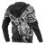 Marshall Islands Polynesian Zip up Hoodie White Turtle - Polynesian Pride