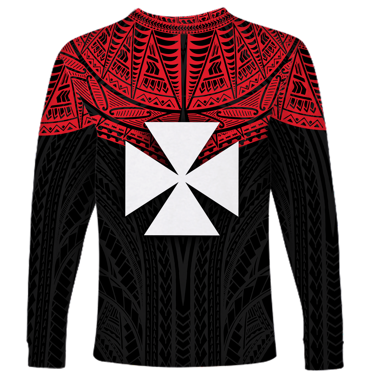 Wallis And Futuna Pride Long Sleeve Shirt - LT12 - Polynesian Pride