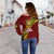 Tonga Vava'u High School Tongan Patterns Women Off Shoulder Sweater - LT12 - Polynesian Pride