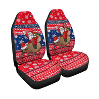 New Zealand Maori Meri Kirihimete Car Seat Covers - LT2 - Polynesian Pride