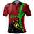 Papua New Guinea Southern Highlands Province Polynesian Custom Polo Shirt Tribal Wave Tattoo Unisex Red - Polynesian Pride