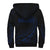 Hawaii Sherpa Hoodie - Frida Style - Blue - Polynesian Pride