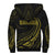 Kanaka Sherpa Hoodie - Frida Style - Yellow - Polynesian Pride