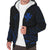 Kanaka Sherpa Hoodie - Frida Style - Blue - Polynesian Pride
