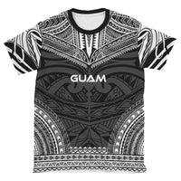 Guam T Shirt Guam Polynesian Chief Black Version - Polynesian Pride