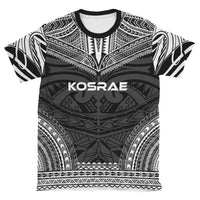 Kosrae Unisex T Shirt Kosrae Polynesian Chief Black Version - Polynesian Pride