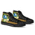Yap State High Top Shoes - Polynesian Gold Patterns Collection - Polynesian Pride