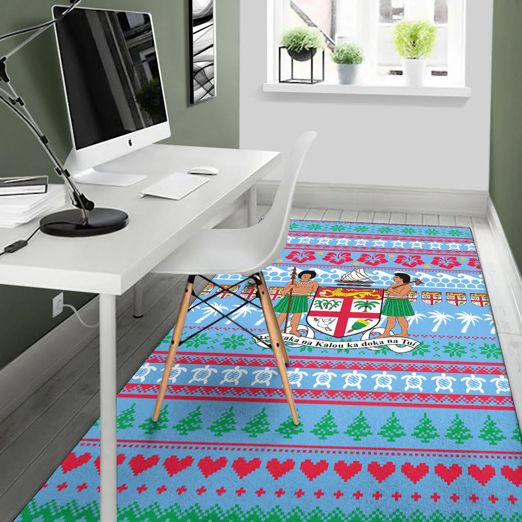 Fiji Christmas Area Rug - Ugly Christmas - LT12 - Polynesian Pride