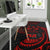 Fiji Polynesian Area Rug - Red Tribal Wave - Polynesian Pride