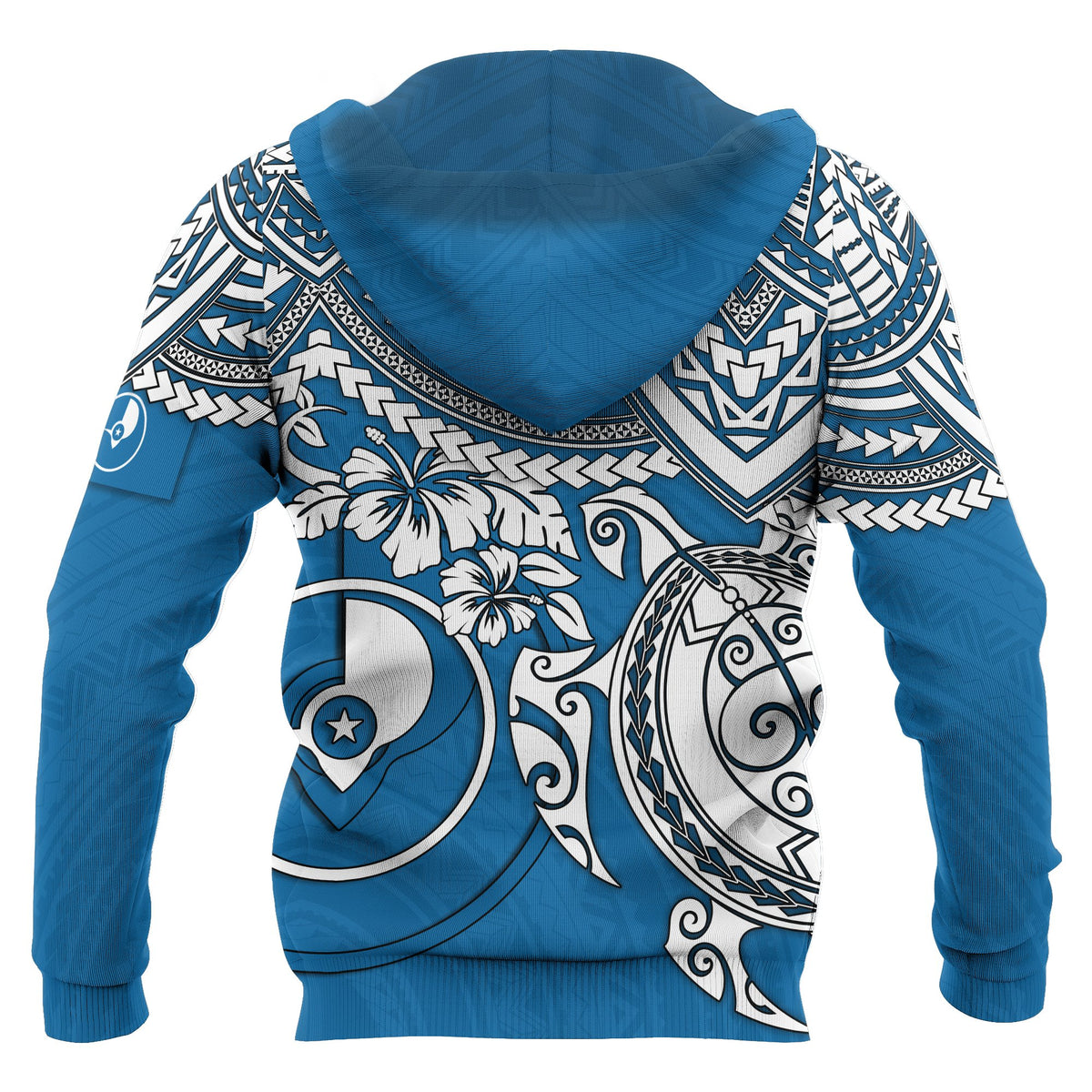 Yap Hoodie Polynesian Turtle - Polynesian Pride