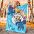 Niue Custom Personalised Premium Blanket - Tropical Style - Polynesian Pride