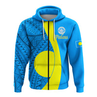 Palau Zip up Hoodie Tribal Pattern LT12 - Polynesian Pride