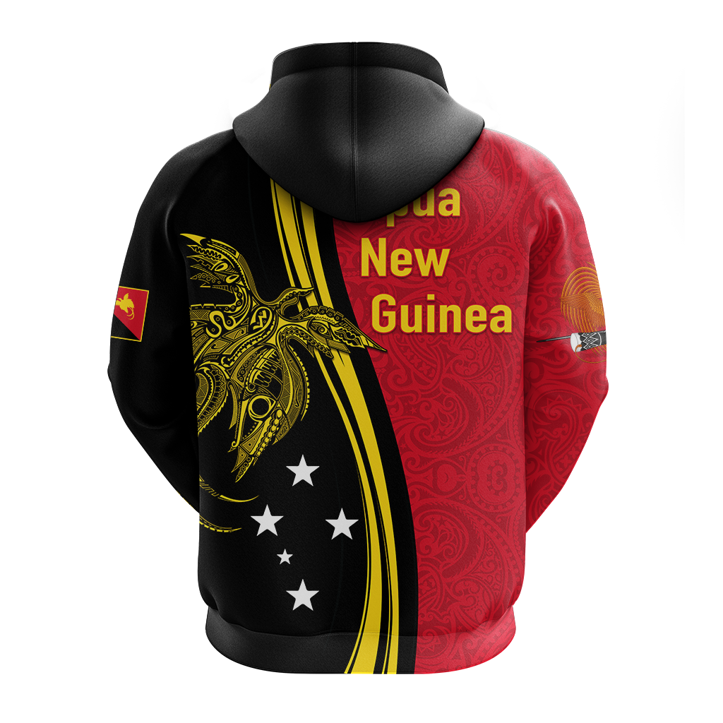 Papua New Guinea Independence Anniversary Polynesian Tribal Hoodie LT12 - Polynesian Pride